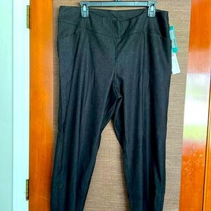 Tribal Fia pants pull on trouser gray 18w NWT